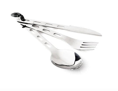 GSI GLACIER STAINLESS 3 PC. RING CUTLERY - Lolo Overland Outfitting
