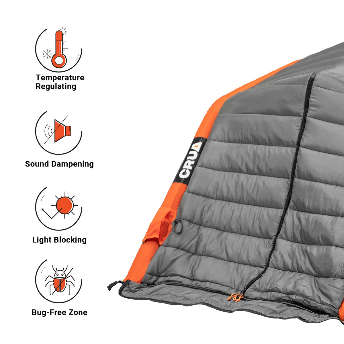 CULLA HAUL MAXX 3 PERSON INSULATED INNER TENT WITH TEMPERATURE REGUL