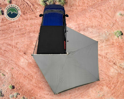 Nomadic 270 LT Awning - Passenger Side 19569907- Dark Gray Cover With Black Cover Universal - Lolo Overland Outfitting