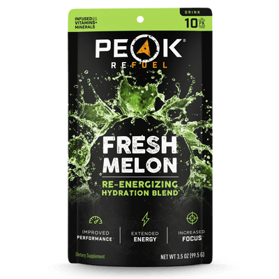 Peak Refuel - Fresh Melon Re-Energizing Hydration Sticks - 5 Stick Pack - Lolo Overland Outfitting