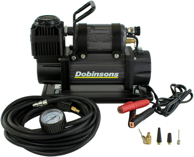 DOBINSONS 4×4 Zenith Portable 12V HIGH Output AIR Compressor KIT with Bag, Hose and Gauge(AC80-3846) - Lolo Overland Outfitting