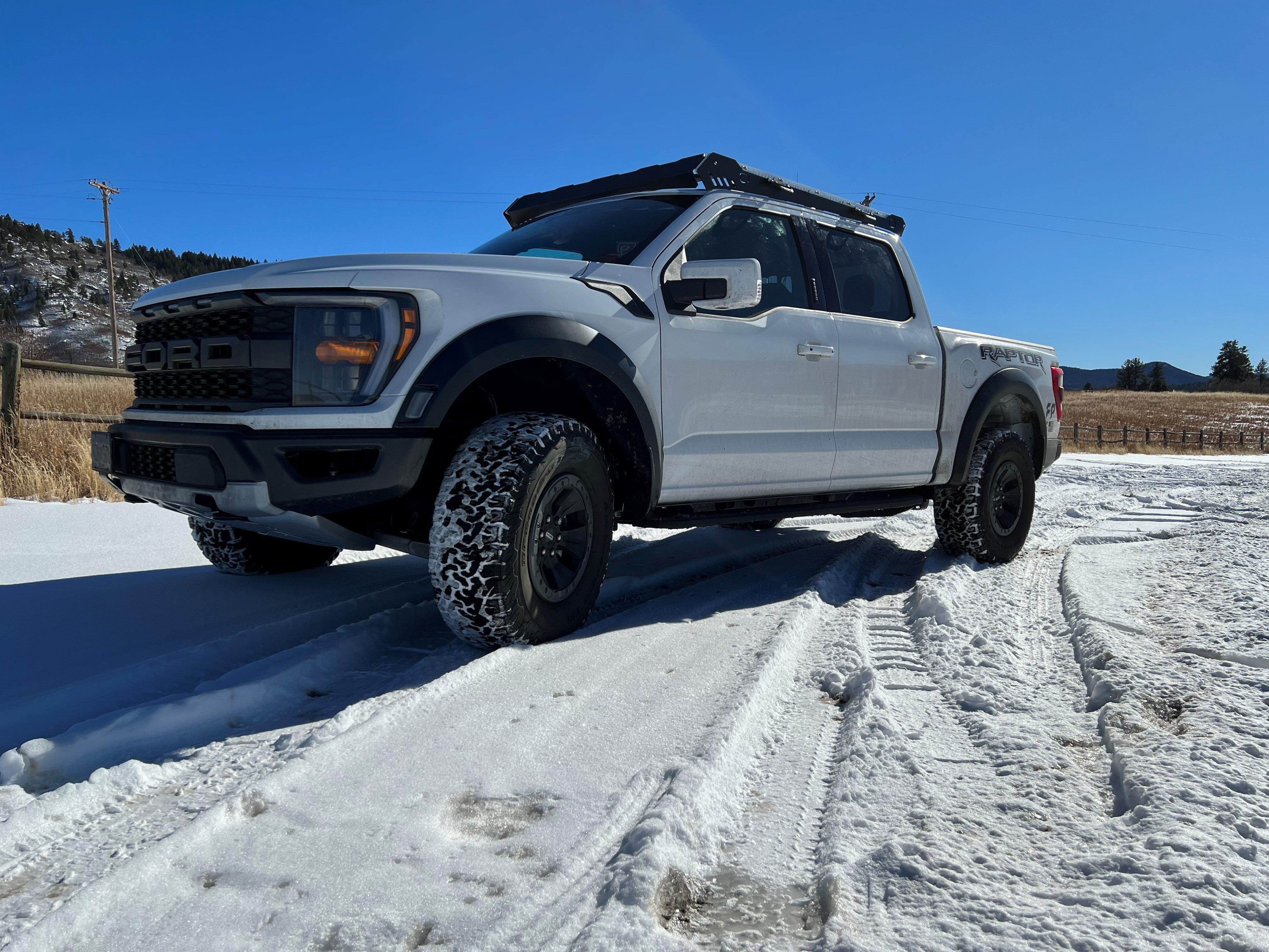 Raptor roof online rack