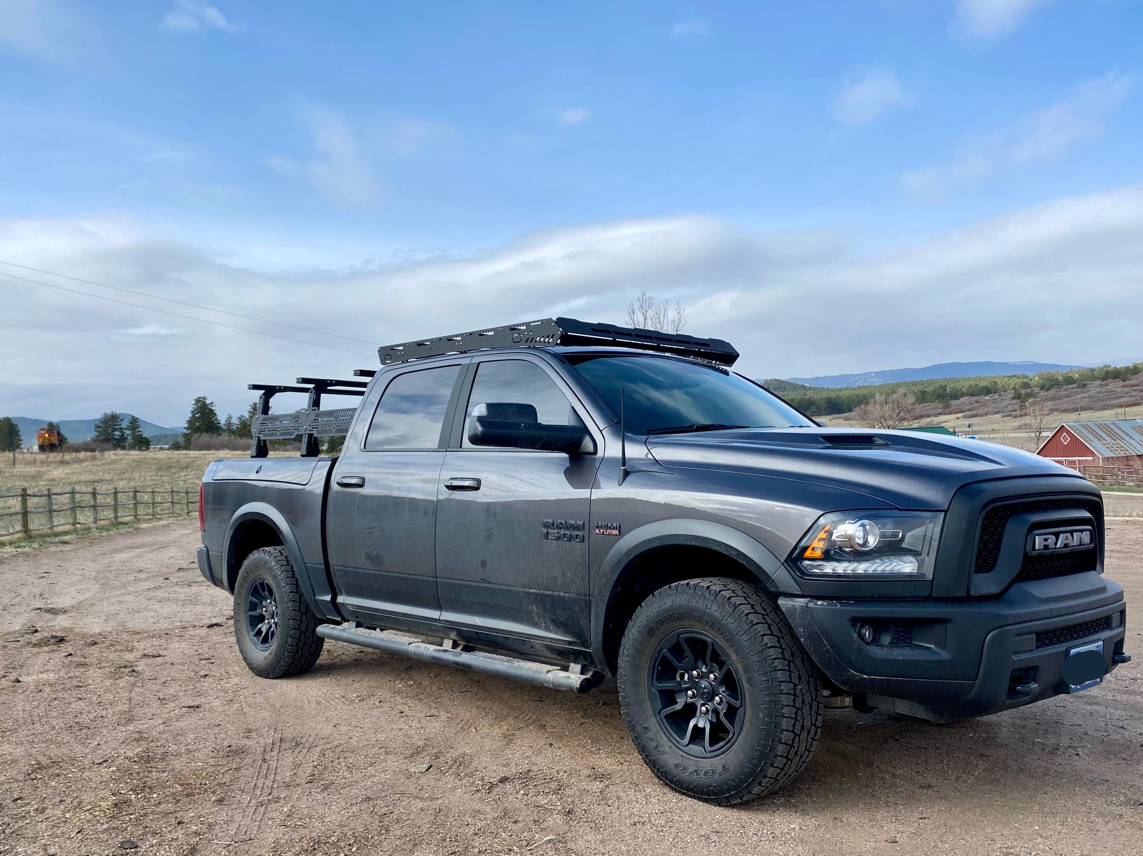 Ram 1500 Roof Rack 2009 2018 Bravo Series upTOP Overland