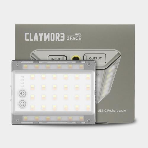 Claymore 3 Face Mini Rechargable LED Light