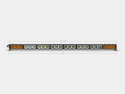 43" Amber/White Dual Function LED Bar - Lolo Overland Outfitting