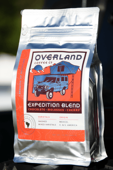 Overland Coffee Co. - The Expedition Blend (12 oz. ungrounded coffee beans) - Lolo Overland Outfitting
