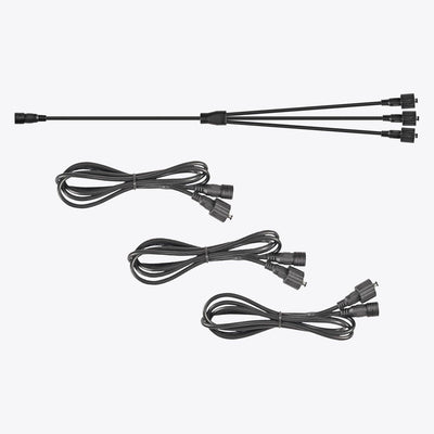 HardKorr Extension Cable Kit (Black DC Plugs) - Lolo Overland Outfitting