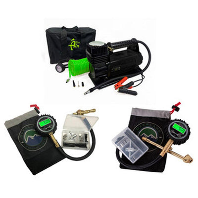 Air Compressor, Digital Tire Deflator, And Digital Tire Gauge Combo Kit - Lolo Overland Outfitting