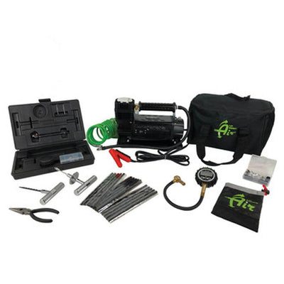 Air Compressor System 5.6 CFM, Digital Tire Deflator And 53 Piece Tire Repair Kit - Combo Kit - Lolo Overland Outfitting