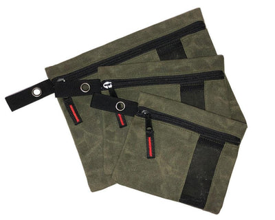 21069941 Small Bag Set Of 3 #12 Waxed Canvas - Lolo Overland Outfitting