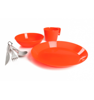 GSI DIS Cascadian 1 Person Table Set- Orange - Lolo Overland Outfitting