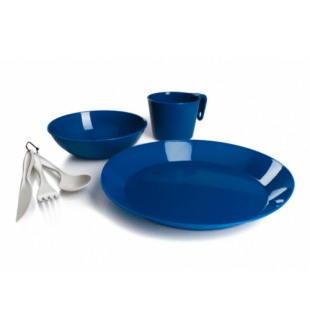 GSI CASCADIAN 1 PERSON TABLE SET- BLUE - Lolo Overland Outfitting