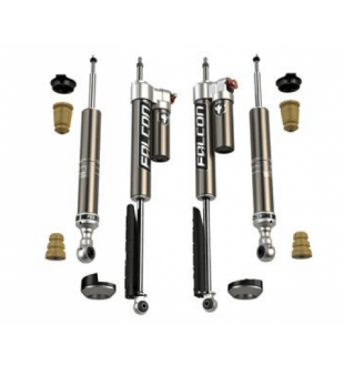 Falcon 2007+ Toyota Tundra: Falcon 2.25” Sport Tow/Haul Shock Leveling System - Lolo Overland Outfitting