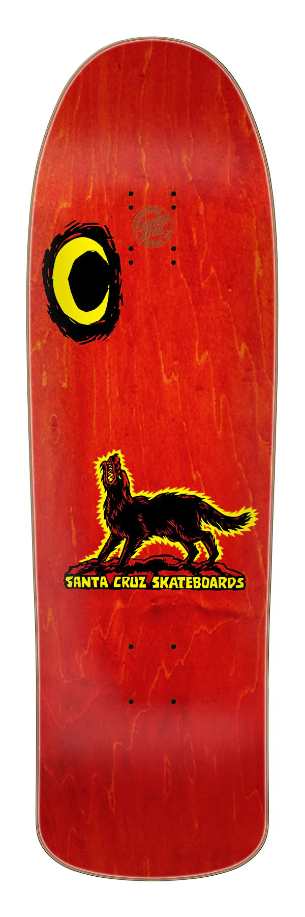 Santa Cruz Jeff Kendall Pumpkin Black Stain 10'' Skateboard