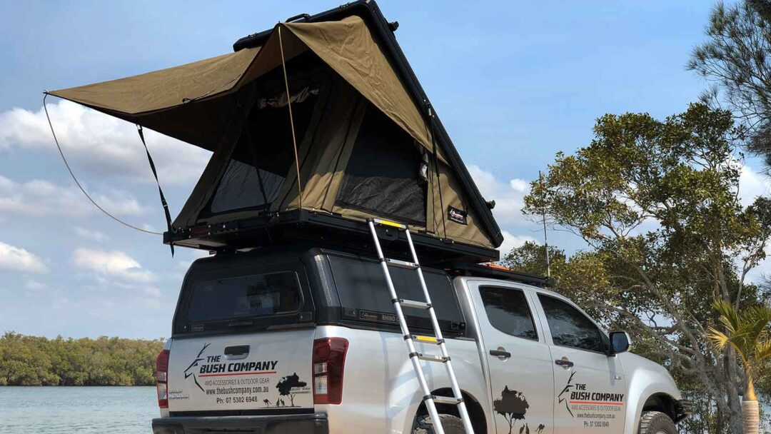 The Bush Company AX27 Clamshell Rooftop Tent –