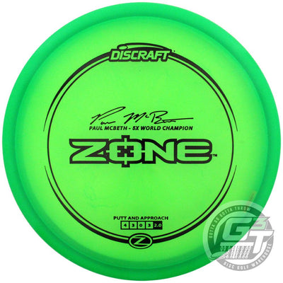 Discraft Elite Z Zone [Paul McBeth 5X] Putter Golf Disc - Lolo Overland Outfitting