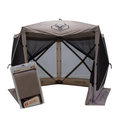 Gazelle G5 Pop-Up Portable 5-Sided Gazebo Screen Tent - Desert Sand - Lolo Overland Outfitting
