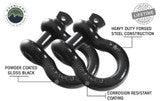 Heavy Duty 3/4" D-Ring Recovery Shackle - 4.75 Ton/9,500 Lb. Rating - Lolo Overland Outfitting