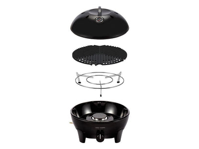 Citi Chef 40 Portable 4 Piece Gas Barbeque/Camp Cooker - Black - Lolo Overland Outfitting