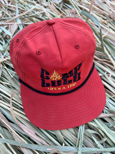 Camp Lolo August Burnt Red Grandpa Hat - Lolo Overland Outfitting