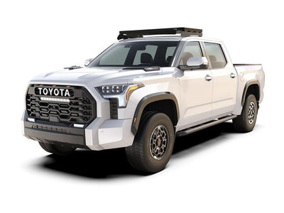 Front Runner Slimline II Roof Rack Kit - Toyota Tundra 3rd Gen Cab Over Camper - Lolo Overland Outfitting