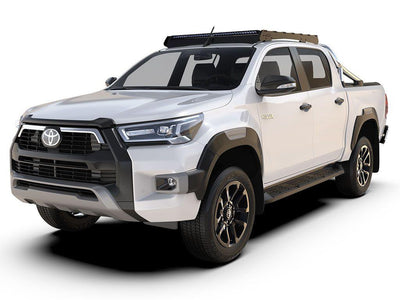 Front Runner Slimsport Roof Rack Kit - Lightbar Ready - Toyota Hilux 2015-Current - Lolo Overland Outfitting
