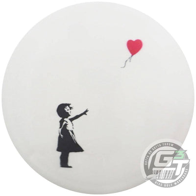Banksy Full Color Girl w/ Balloon Prodigy Ace Line DuraFlex D Model OS Distance Driver Golf Disc - Lolo Overland Outfitting
