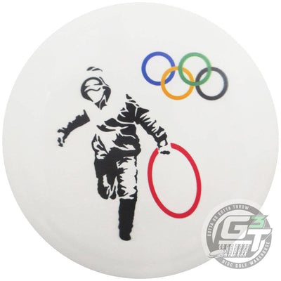 Banksy Full Color Olympic Rings Prodigy Ace Line DuraFlex D Model S Distance Driver Golf Disc - Lolo Overland Outfitting