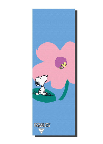 Ascend Yoga Mat Peanuts Snoopy Flower Blue Mat - Lolo Overland Outfitting