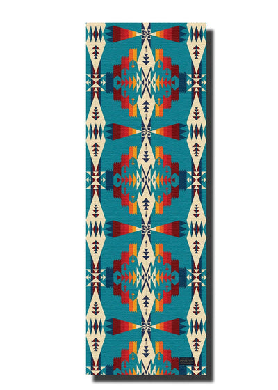 Ascend Yoga Mat Pendleton Tucson Turquoise Mat - Lolo Overland Outfitting