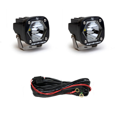 S1 SPOT LED LIGHT WITH MOUNTING BRACKET PAIR - Lolo Overland Outfitting