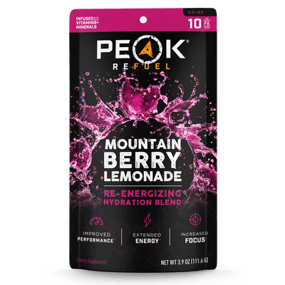 Peak Refuel - Mountain Berry Lemonade Re-Energizing Hydration Sticks - 5 Stick Pack - Lolo Overland Outfitting