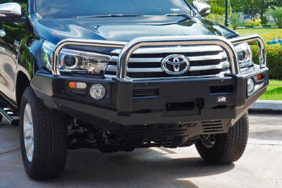 Dobinsons 4x4 Stainless Loop Deluxe Bull Bar for Toyota Hilux Revo N25, N26 (09/2015 on) (BU59-3707) - Lolo Overland Outfitting