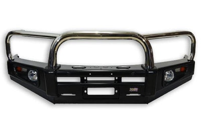Dobinsons 4x4 Stainless Loop Deluxe Bullbar for Toyota Land Cruiser 150 2009 to 2013 Only (Initial Release Models)(BU59-3662) - Lolo Overland Outfitting