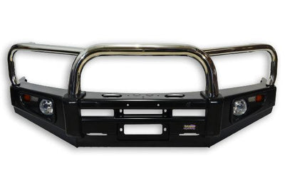 Dobinsons 4x4 Stainless Loop Deluxe Bullbar for Toyota HILUX VIGO 4x4 2005 to 2011(BU59-3660) - Lolo Overland Outfitting