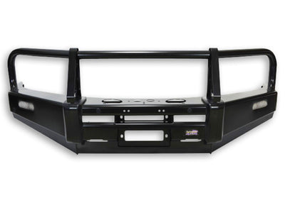 Dobinsons 4x4 Classic Black Bullbar for Toyota Hilux Revo N25, N26 (09/2015 on) (BU59-3541) - Lolo Overland Outfitting