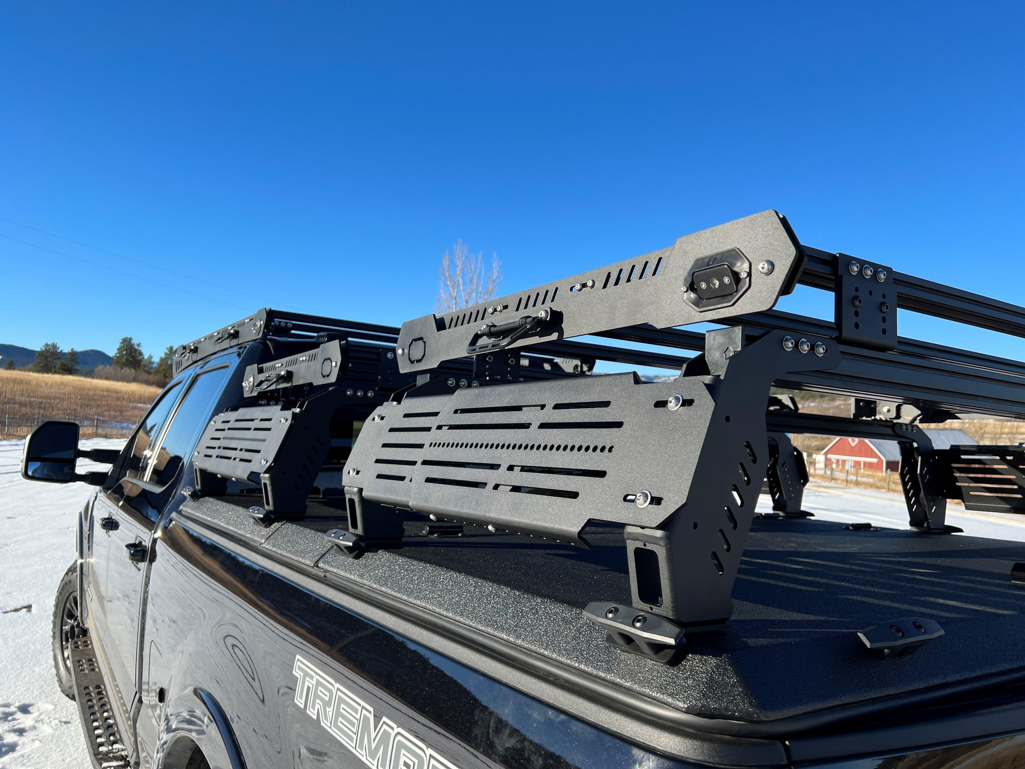 Truck roof rack discount with tonneau cover