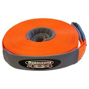 Dobinsons 4x4 65 FT Winch Extension Strap, Safety Orange, Very Compact(WS80-3834) - Lolo Overland Outfitting