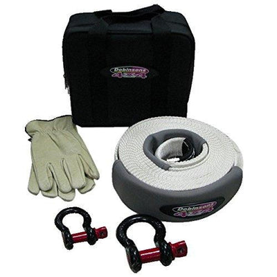 Dobinsons 4x4 Complete Snatch Tow Strap Kit with 3" x 30 FT Strap, Shackles and Bag(SS80-3804) - Lolo Overland Outfitting
