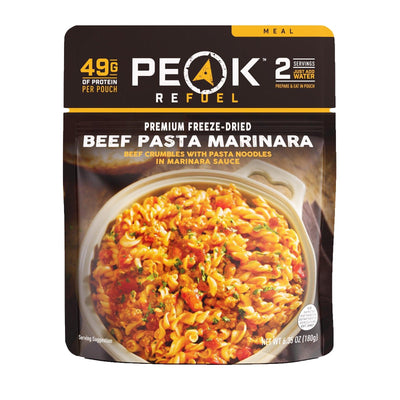 Peak Refuel Beef Pasta Marinara - Lolo Overland Outfitting
