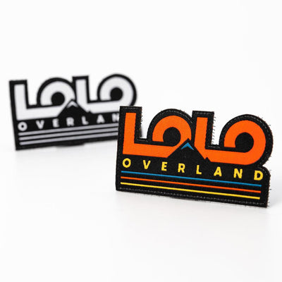 Lolo Retro Embroidered Patches - Lolo Overland Outfitting