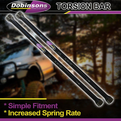 Dobinsons Heavy Duty Torsion Bars (TB39-1551) - Lolo Overland Outfitting