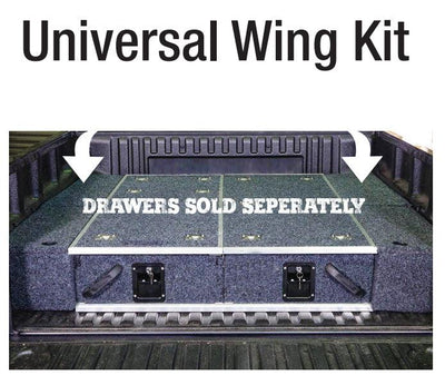 Dobinsons Rear Universal Wing Kit only for rolling drawers(DW80-032K) - Lolo Overland Outfitting