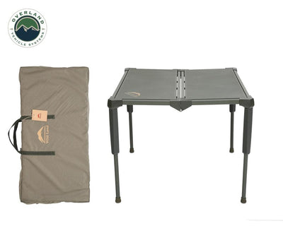 Odoland Outdoor Folding Table with Mesh Storage Portable Camping Gear with  Carry Bag for Overland Kitchen Camping Gadgets Picnic Hiking Backpacking  Khaki - Yahoo Shopping